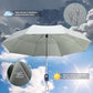 Sun Umbrella Blocking UV Protection Compact Auto Folding Parasol