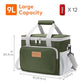 Medium Lunch Bag (Gray & Green / Medium(9L))
