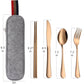 Travel Utensils with Case (5 Count)