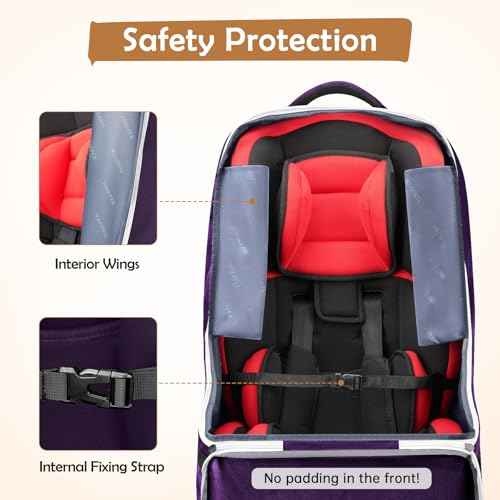 Padded Carseat Travel Bag for Airplane