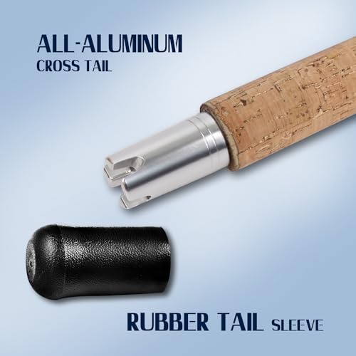 Saltwater Fishing Rod Heavy Duty Trolling Rod Conventional Boat Standup Big Game Deep Sea Rod with Roller Guides 7'6"