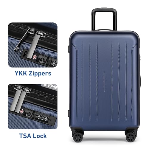 24 Inch Medium Luggage Checked TSA Approved Suitcase