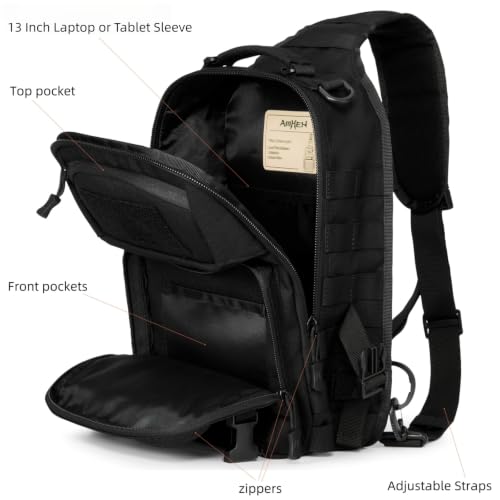 15L Tactical Travel Sling Backpack