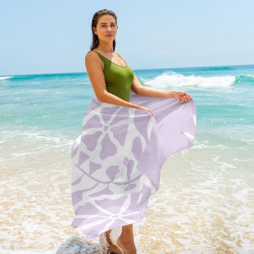 Microfiber Beach Towel for Adults with Bag
