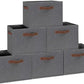 Large Fabric Storage Bins 6 Pack