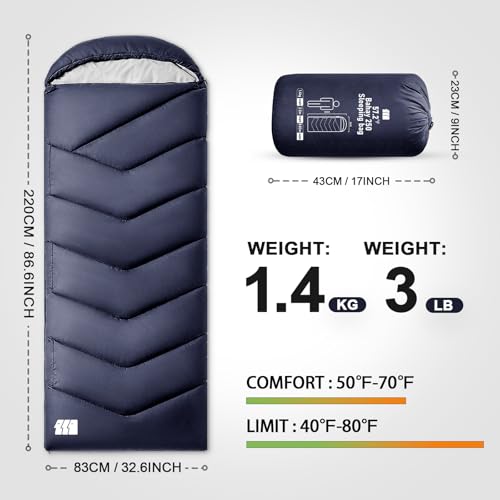 Sleeping Bag for Adults Warm Weather