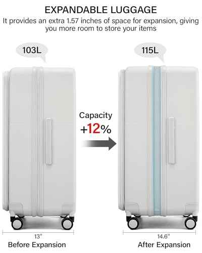 28 Inch Expandable Checked Luggage
