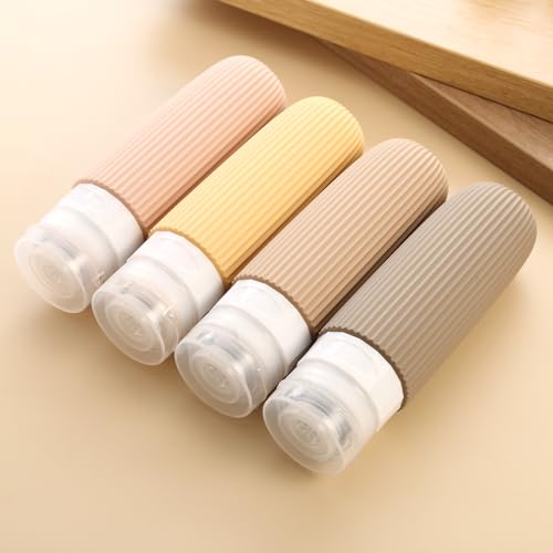 Travel Bottles for Toiletries (4 Count)
