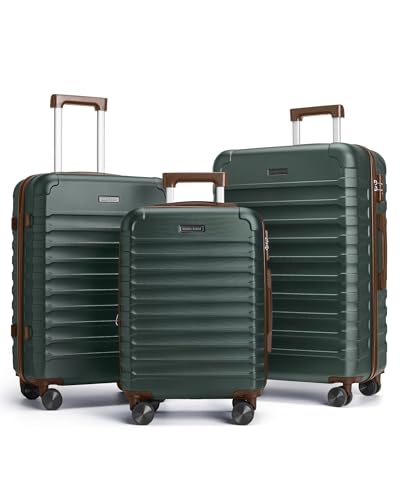Luggage Sets 3 Pcs Suitcase with Wheel (3 Count)