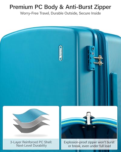 20 Inch Expandable Carry On Luggage