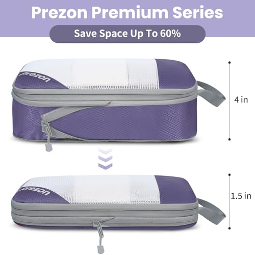 Compression Packing Cubes for Travel (6 Count)