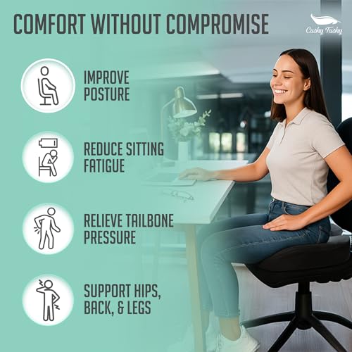 Premium Foldable Piriformis Seat Cushion
