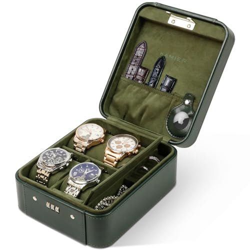 Watch Travel Case with Combination Lock