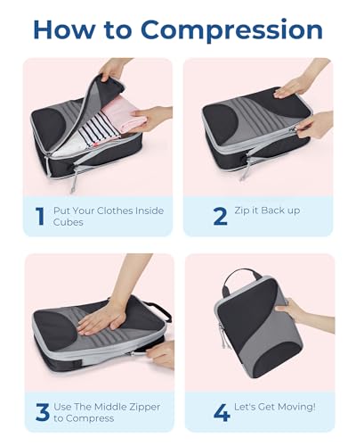 Compression Packing Cubes (6 Count)