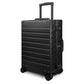 All Aluminum Luggage with TSA Locks Metal Hard Shell Zipperless Spinner Alloy Metal Suitcase