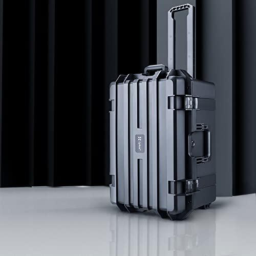 HC 6030 Large Waterproof Hard Case with Wheels and Customizable Foam