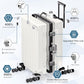 Zipperless Luggage 28inch Checked Hard Shell Suitcases with Wheels