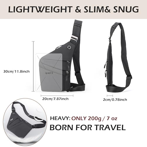 Anti Theft Crossbody Bags for Women Men