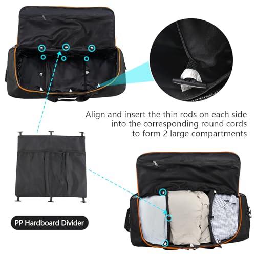 110L Expandable to 140L 32” Foldable Oxford Soft
