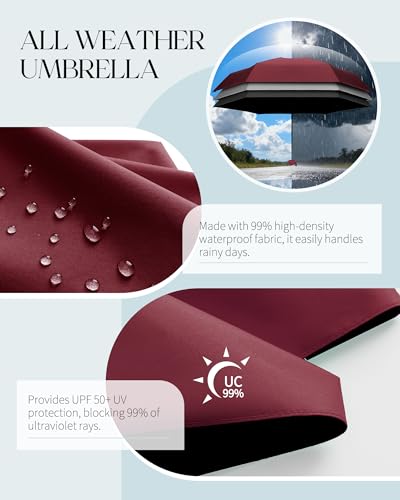 Mini Travel Umbrella with Case