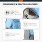 Sling Bag RFID Crossbody Sling Backpack Cross Body Shoulder Bag Travel Hiking Daypack for Women Men