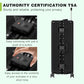 Luggage PC+ABS Aluminum Frame Zipperless Checked Luggage Hard Shell Suitcase with TSA Lock Double Spinner Wheels 28 Inch Black