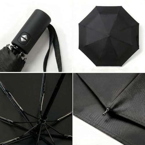 Small Compact Travel Umbrella with UV Protection for Sun & Rain