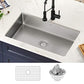 Dex 32 inch Undermount 16 Gauge Stainless Steel Single Bowl Kitchen Sink