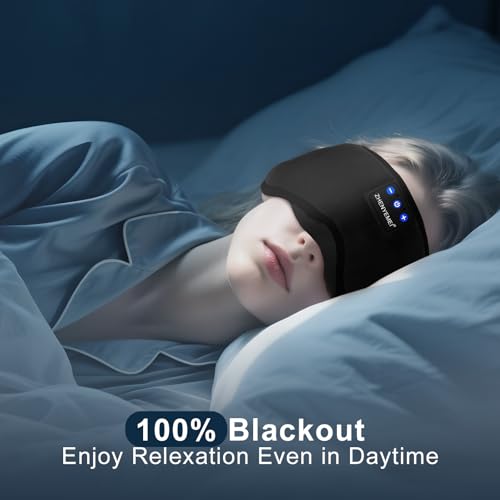 Sleep Mask with Bluetooth 5.4 Headphones