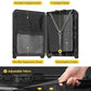 Zipperless Checked Luggage Large Suitcase with Wheels 28 Inch Aluminum Frame Luggage Hard Shell Suitcases with Tsa Locks