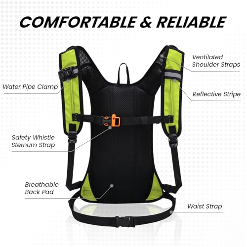 Hydration Pack Backpack with 2L Water Bladder Lightweight