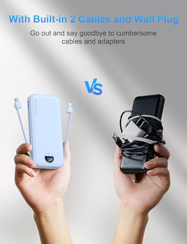Portable Charger Power Bank 10000mAh PD20W w