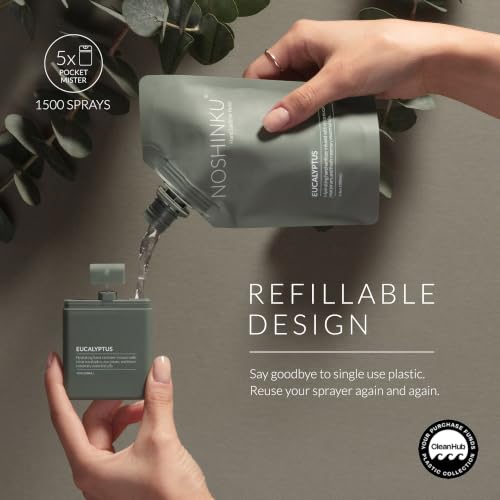 Eucalyptus Pocket Hand Sanitizer Refill Kit (4 Fl Oz)