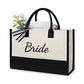 Canvas Tote Bag for Bride