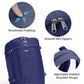 18" Travel Backpack Airlines Approved Personal Item Bag Women Navy