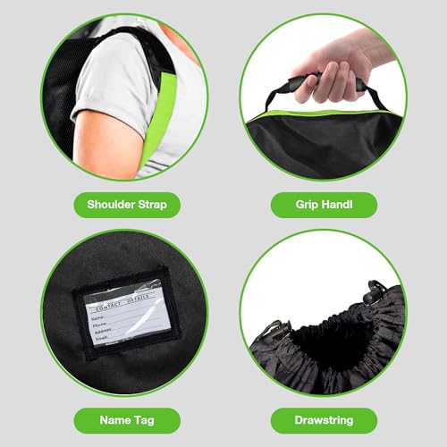 Durable stroller travel bag for airplane