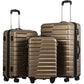 Lightweight Luggage with TSA Lock (3 Count)
