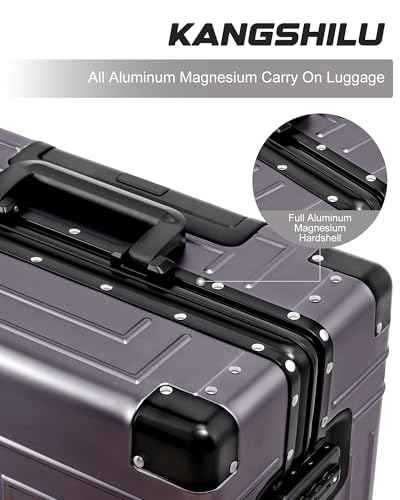 Aluminum Magnesium 24inch Luggage