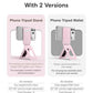 Phone Tripod Stand & Wallet