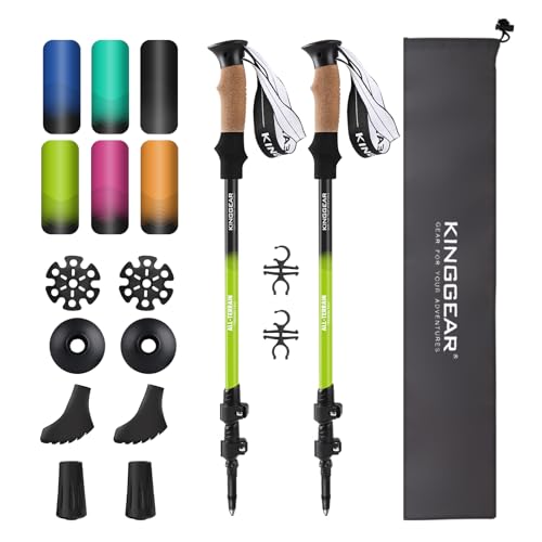 Trekking Poles 7075 Aluminum Lightweight Hiking Sticks (2 Count)