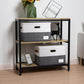 Foldable Storage Bins with Lids [3 (3 Count)