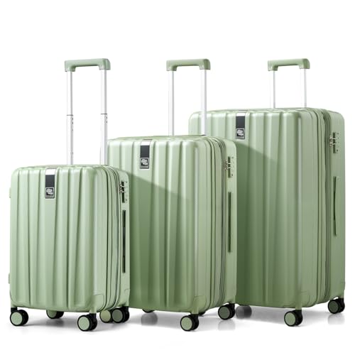 Expandable Hard Shell Luggage Sets