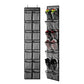 2 Pack Grey14 Pockets Over the Door Shoe Organizer (2 Count)
