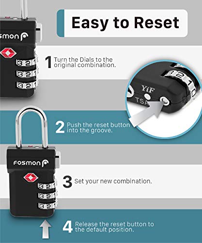 TSA Approved Luggage Locks