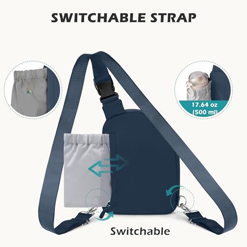 Anti Theft Crossbody Bag for Women Men