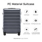 Medium Checked Luggage 24 Inch