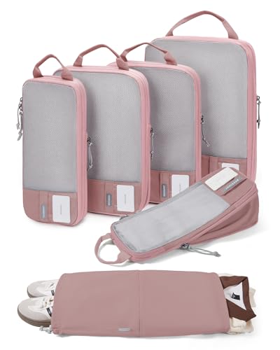 6 Set Compression Packing Cubes for Travel (6 Count)