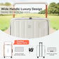 Multifunctional 26 Inch Checked Luggage Hard Shell Suitcases with Wheels Travel Trunk Style Luggage Large Rolling Suitcase for Women Men