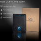 RFID Blocking Slim Bifold Genuine Leather Minimalist Front Pocket Wallets for Men with Money Clip Thin Gift