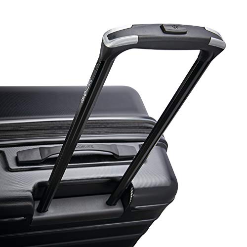 Omni 2 24 Inch Medium Checked Hardside Luggage with 360° Spinner Wheels